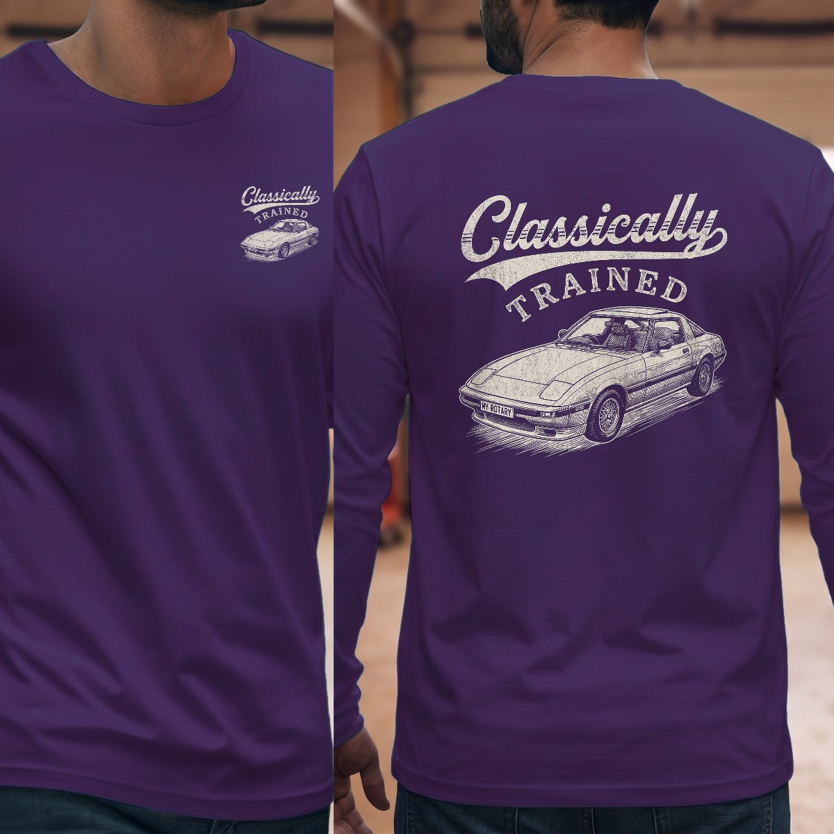 Purple | Front & Back