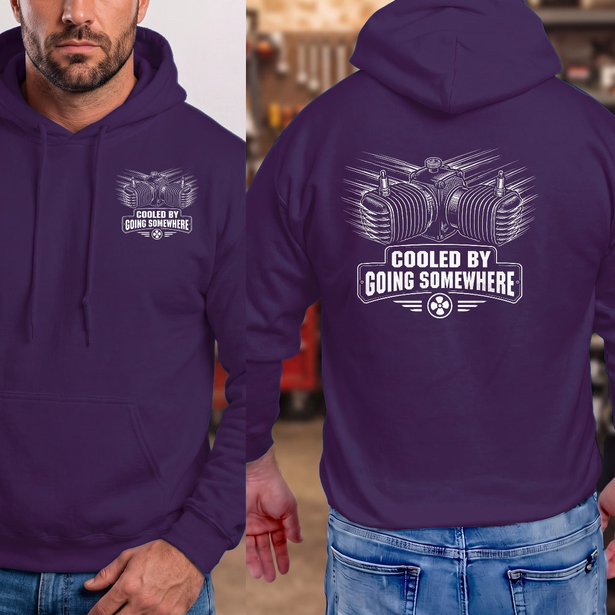 Purple | Front & Back