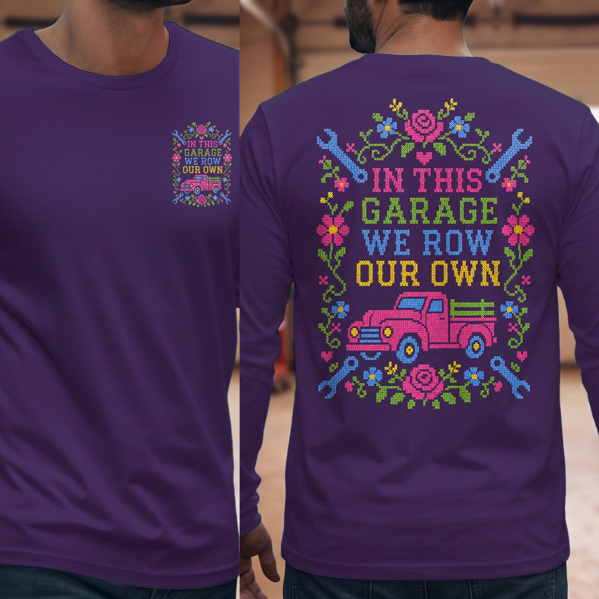 Purple | Front & Back