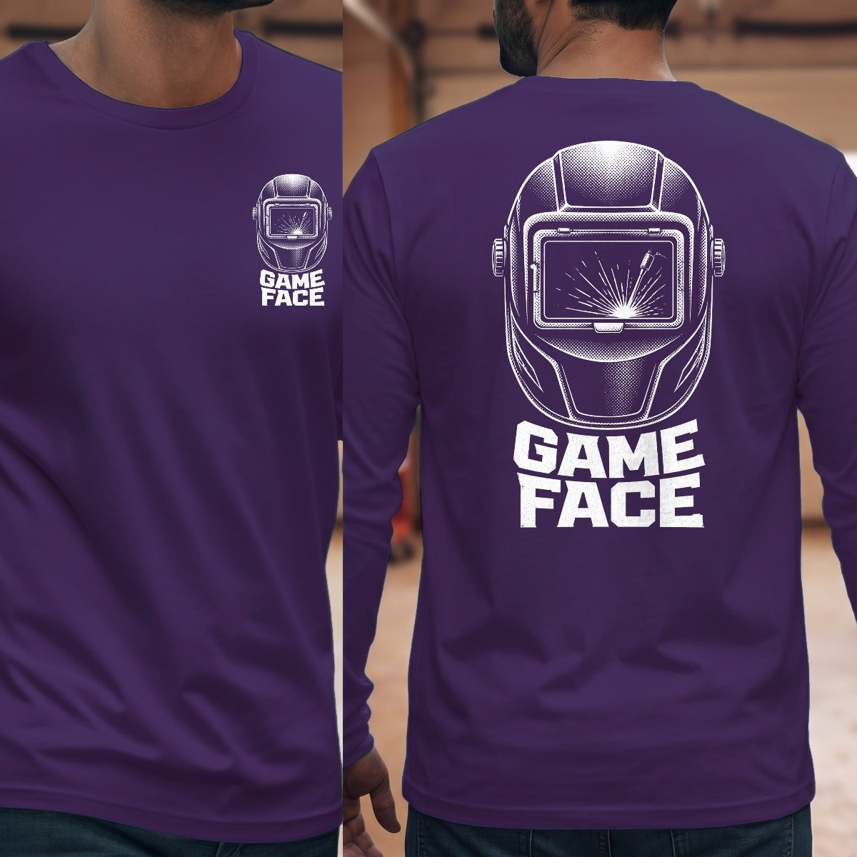 Purple | Front & Back
