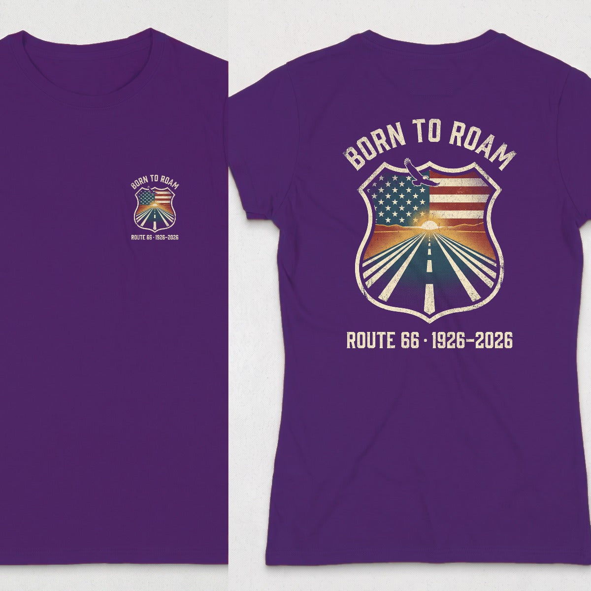 Purple | Front & Back