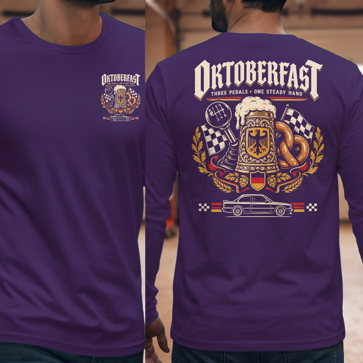 Purple | Front & Back