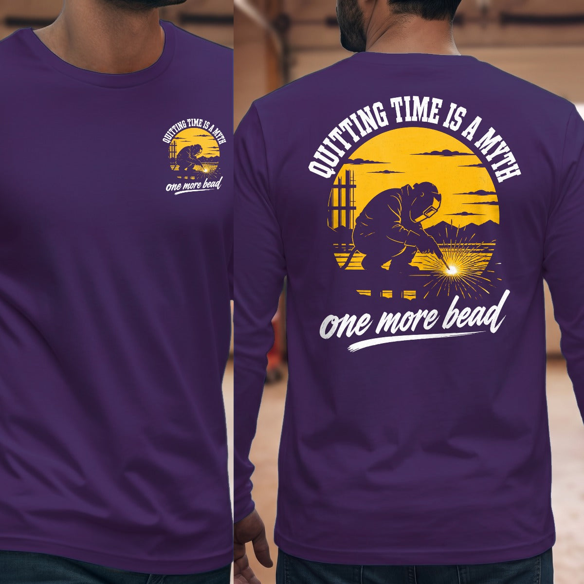 Purple | Front & Back