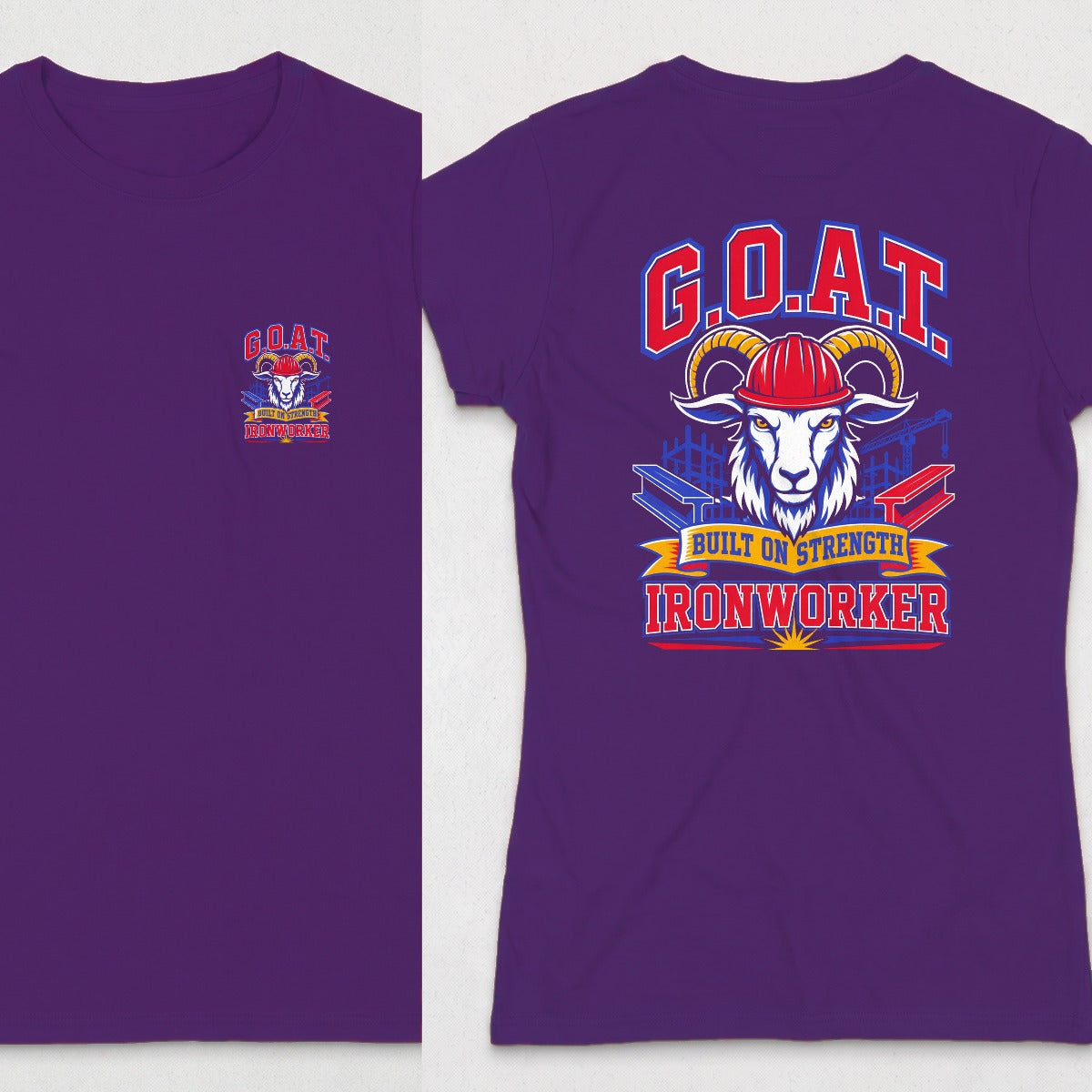 Purple | Front & Back