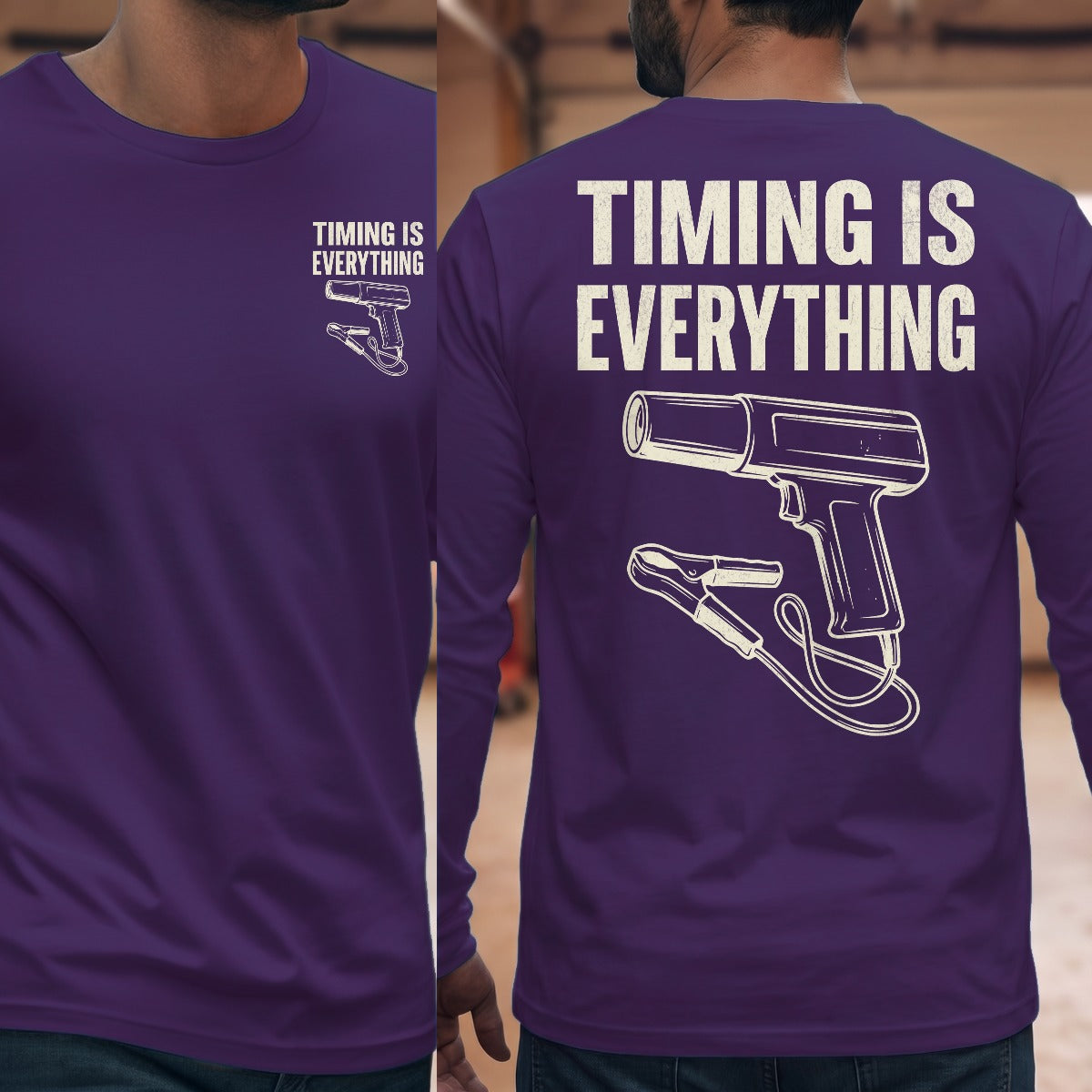 Purple | Front & Back