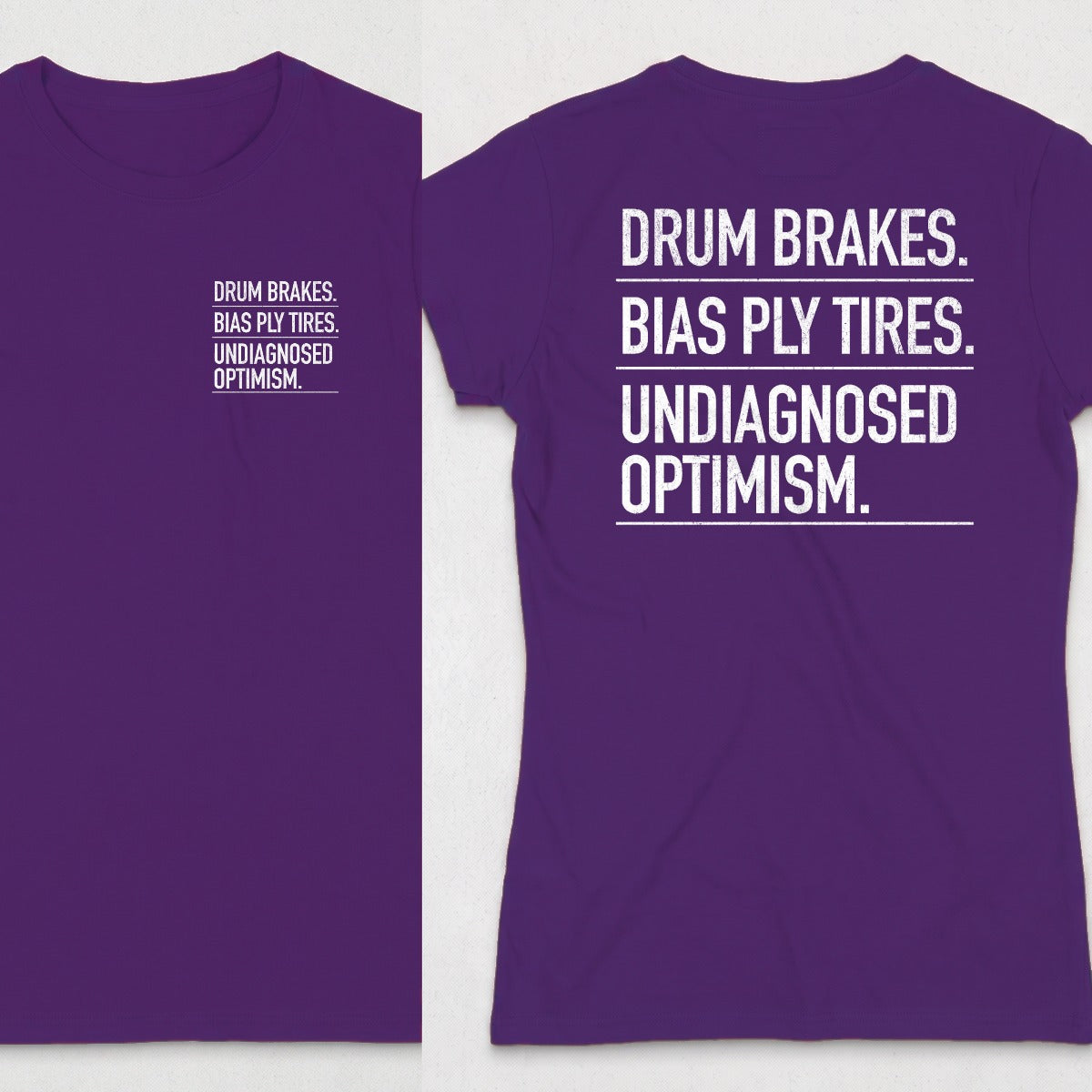 Purple | Left Chest + Back