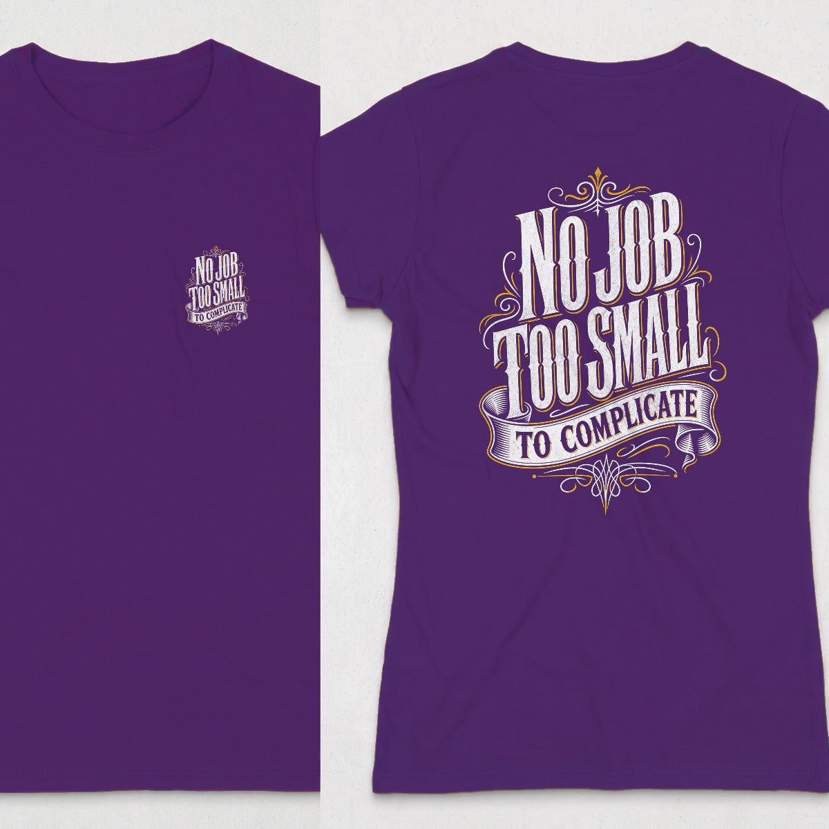 Purple | Front & Back