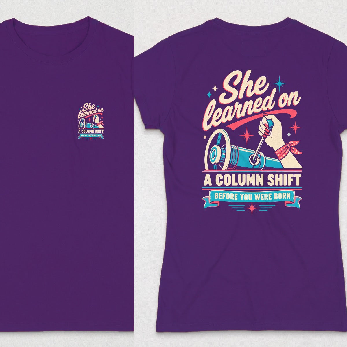 Purple | Front & Back