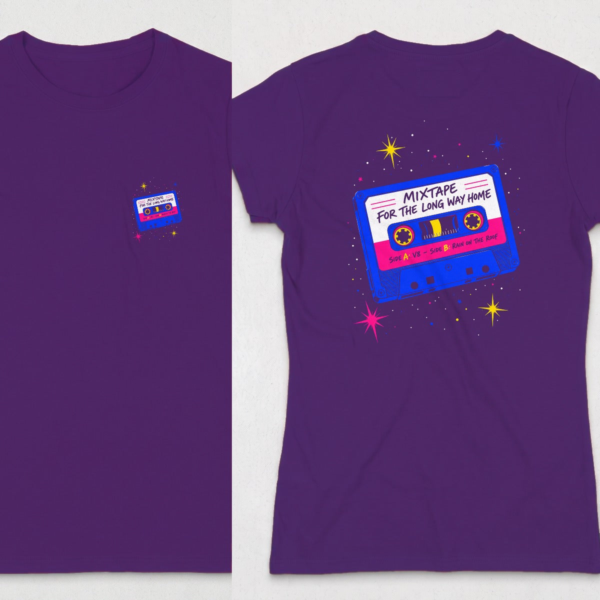 Purple | Front & Back