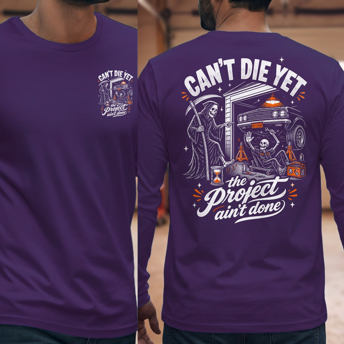 Purple | Front & Back