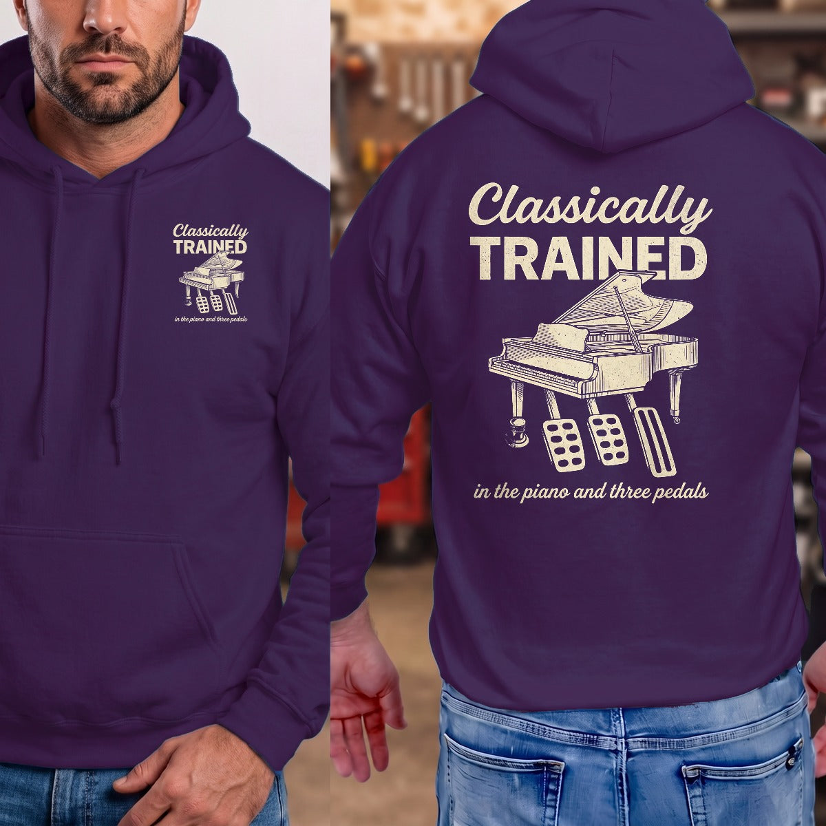 Purple | Front & Back