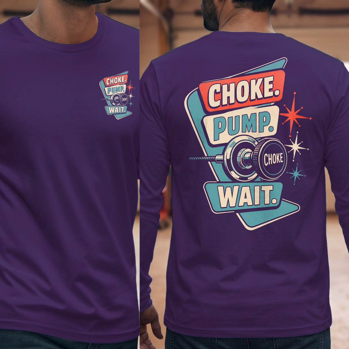 Purple | Front & Back