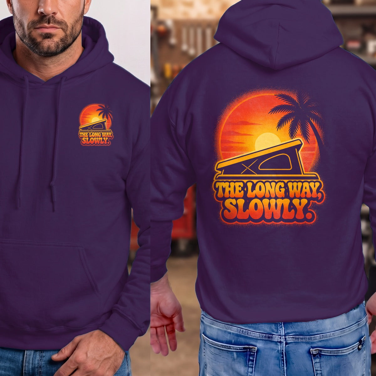 Purple | Front & Back