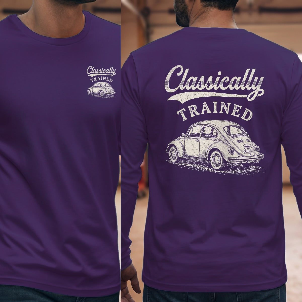Purple | Front & Back