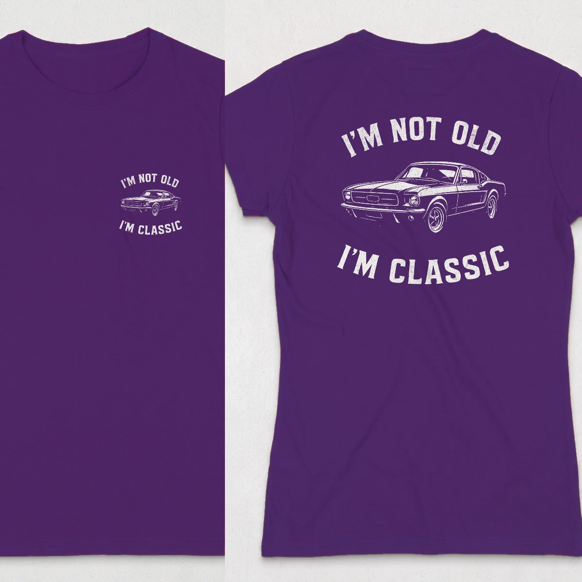 Purple | Front & Back
