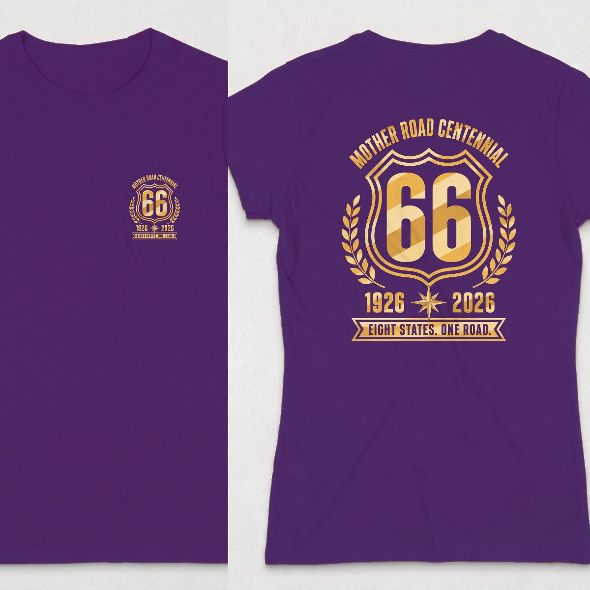 Purple | Front & Back