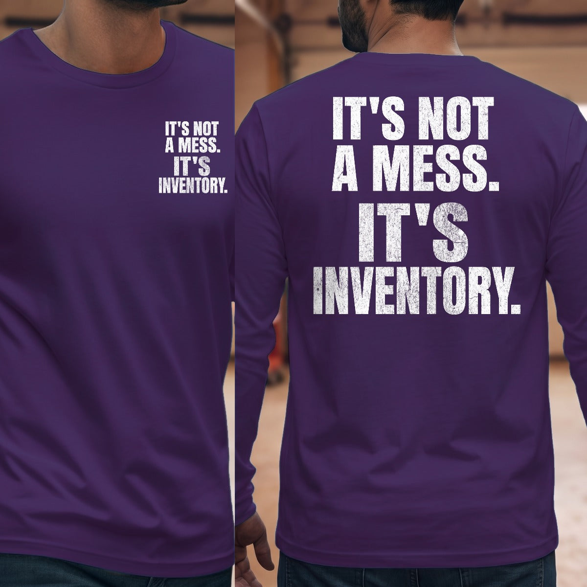 Purple | Front & Back