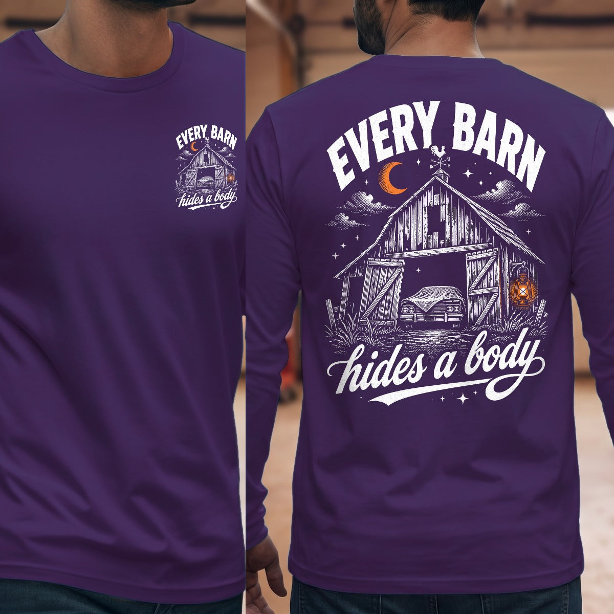 Purple | Front & Back
