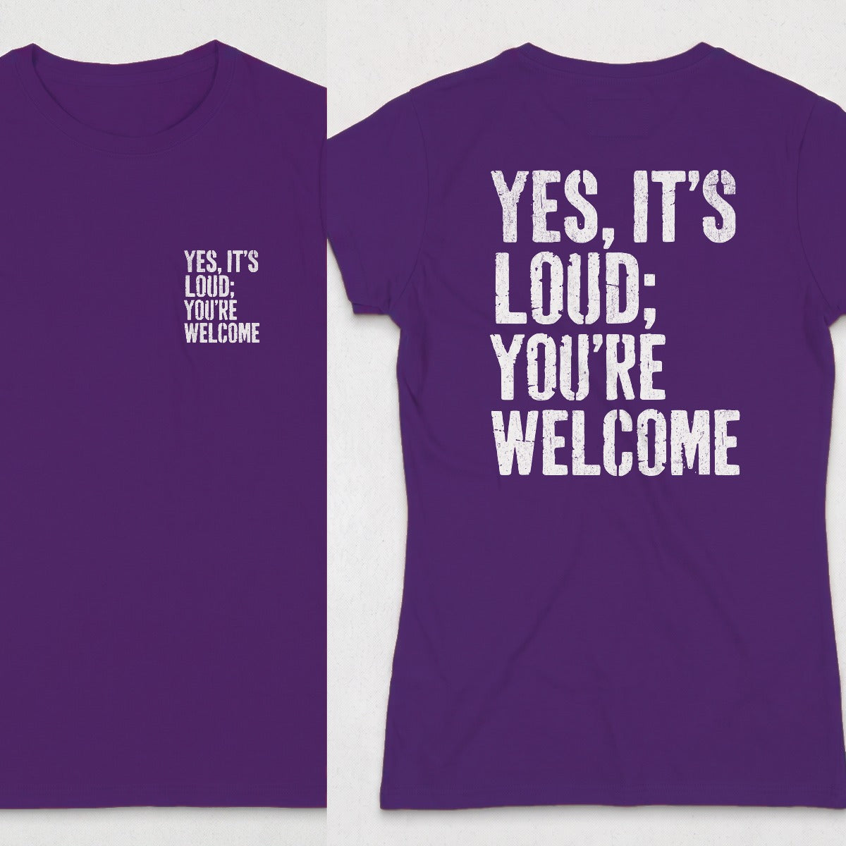 Purple | Front & Back