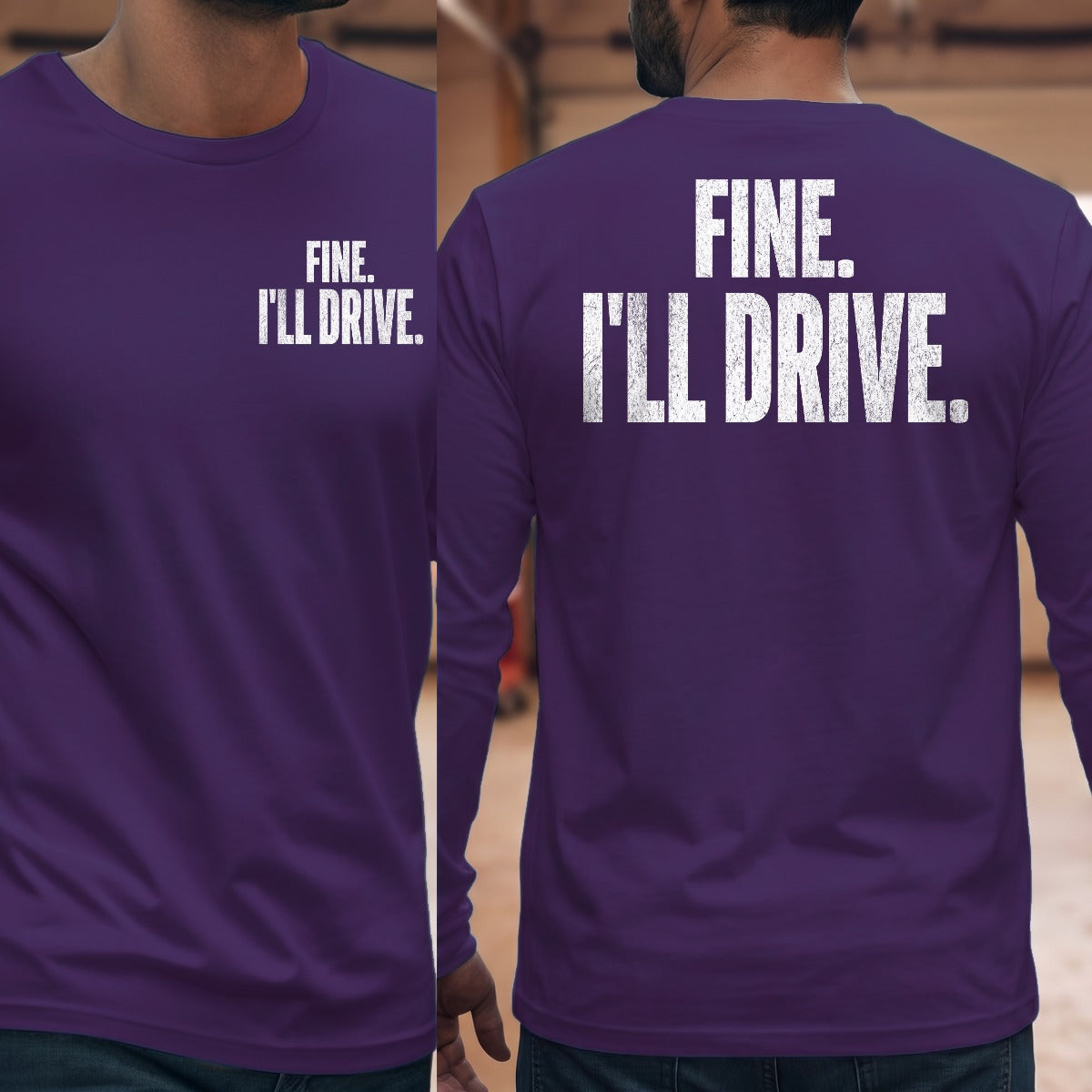 Purple | Front & Back