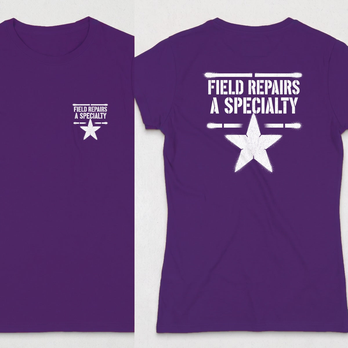 Purple | Front & Back