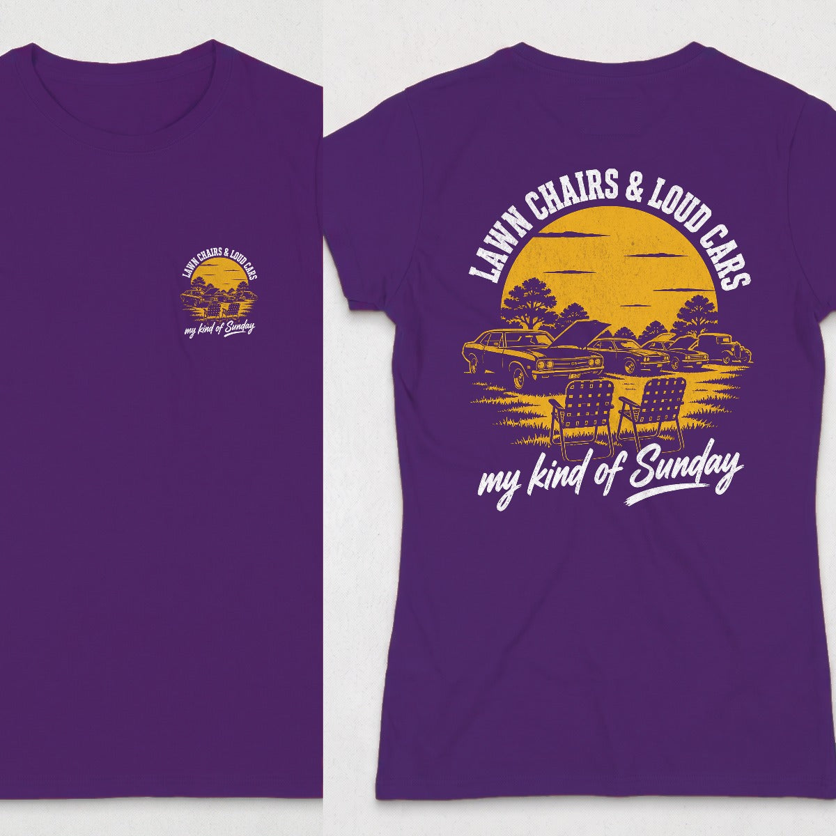 Purple | Front & Back