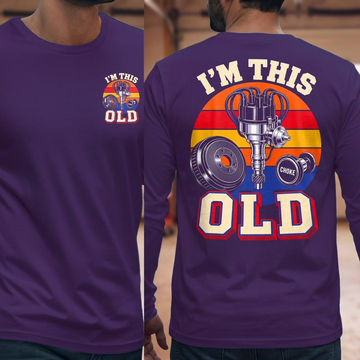 Purple | Front & Back