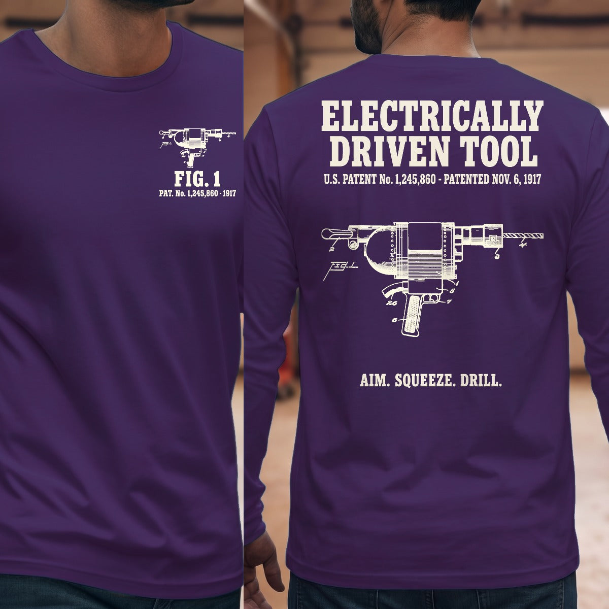Purple | Front & Back