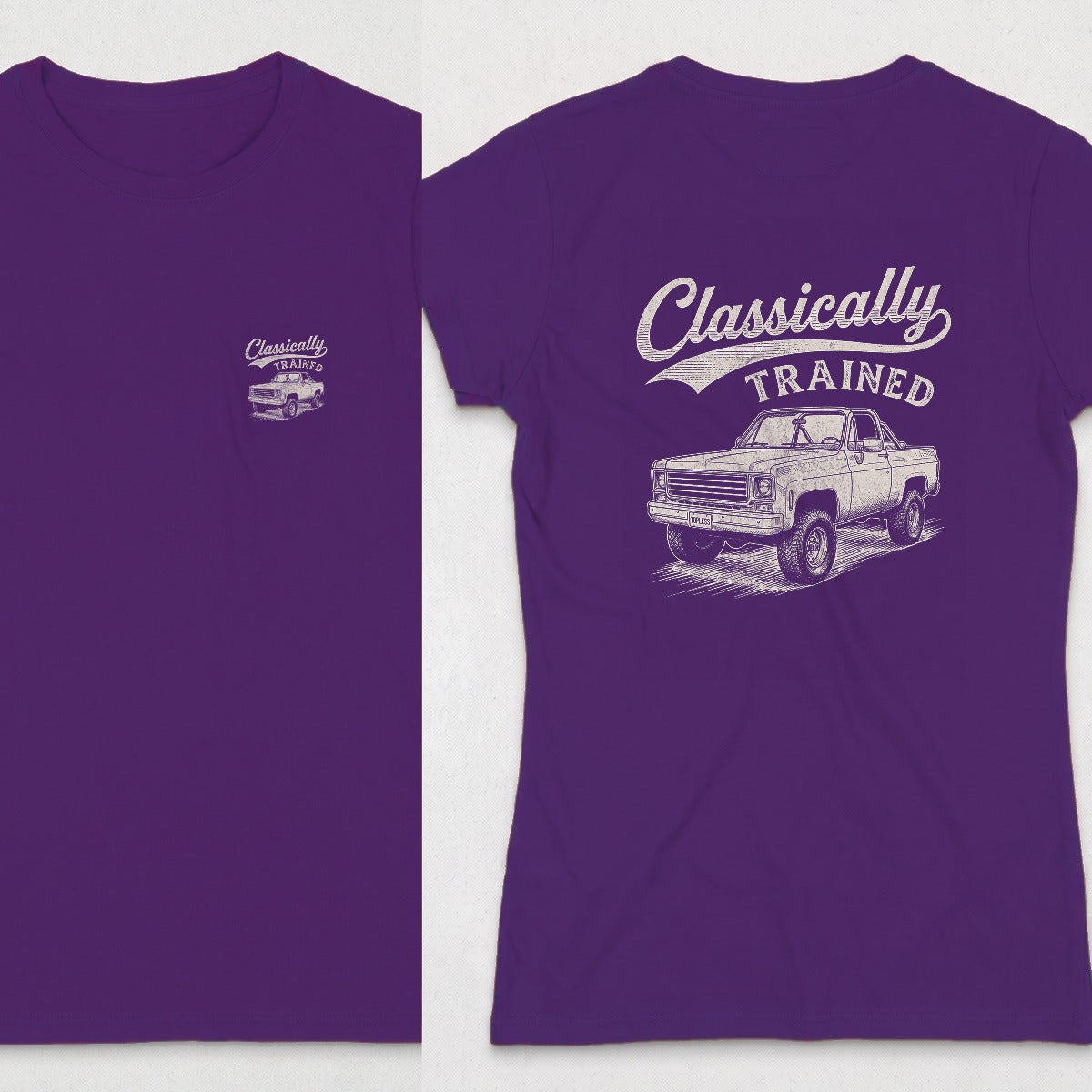 Purple | Front & Back
