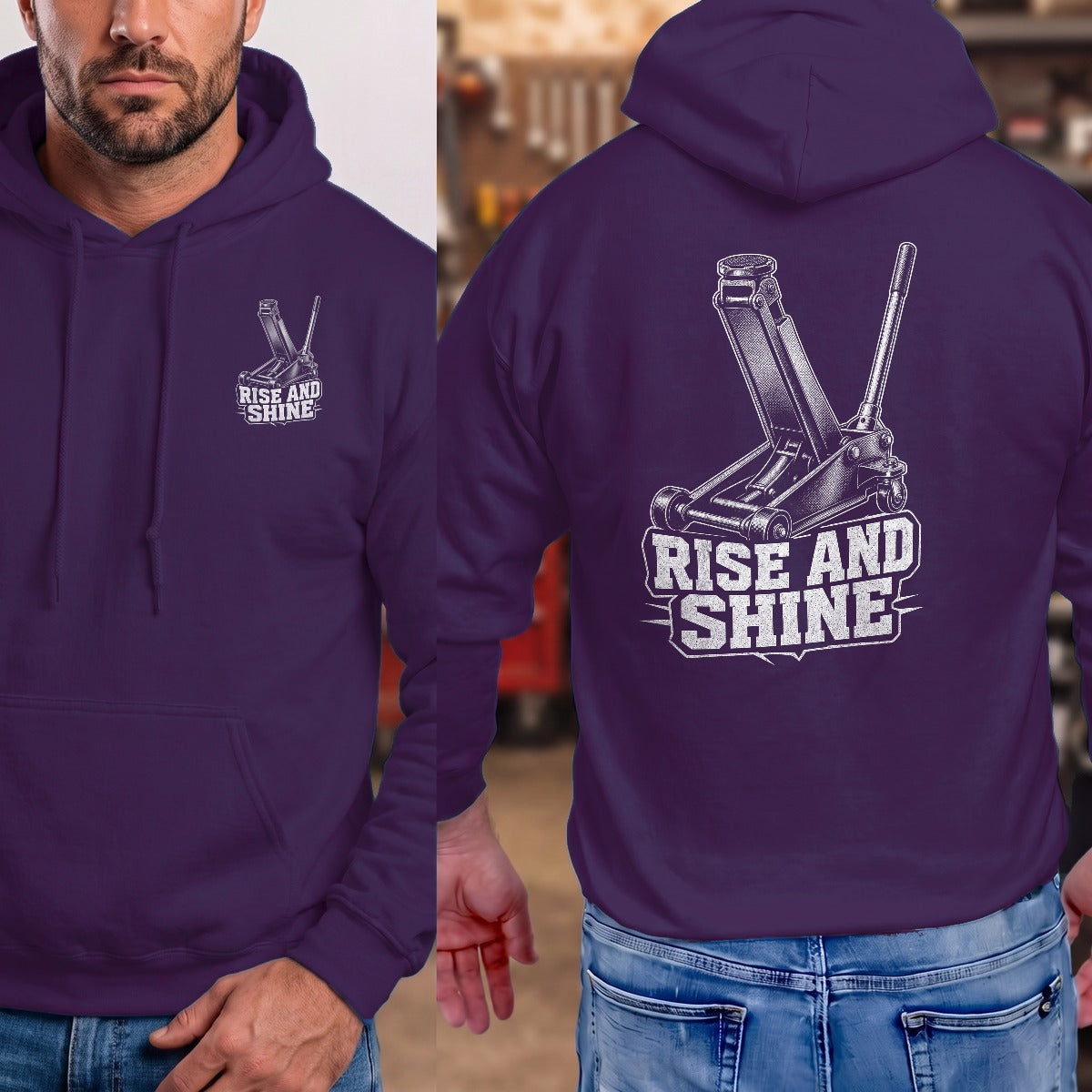 Purple | Front & Back