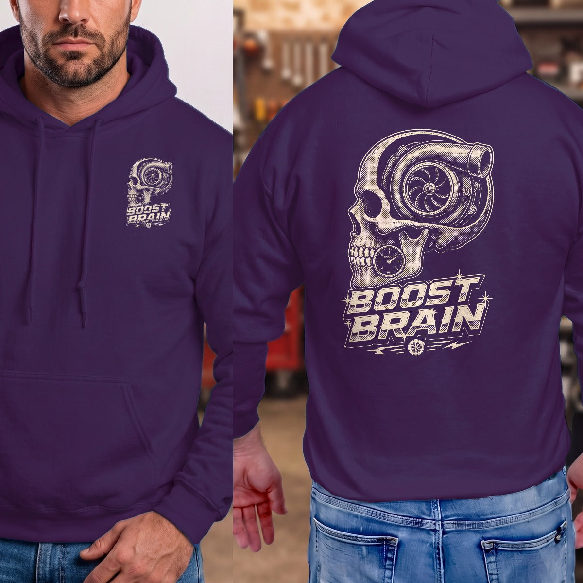 Purple | Front & Back