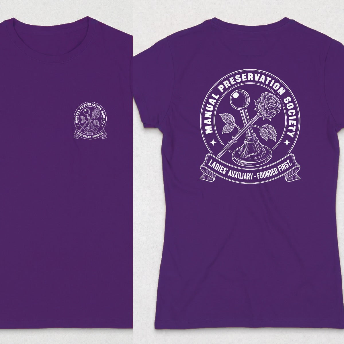 Purple | Front & Back