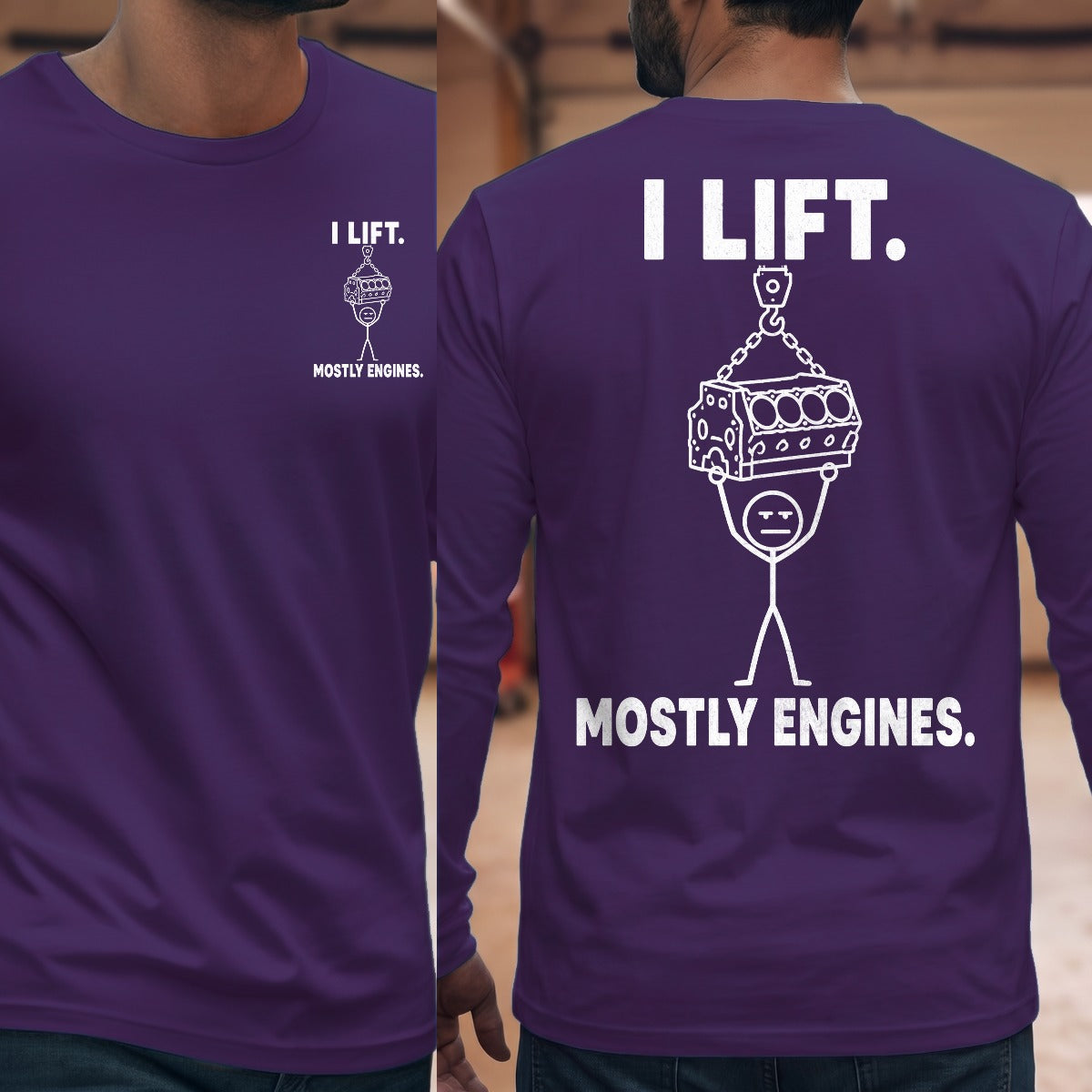 Purple | Front & Back