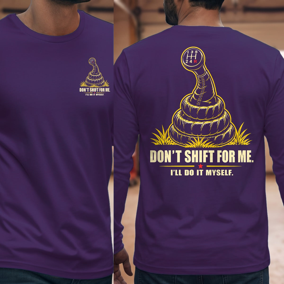 Purple | Front & Back