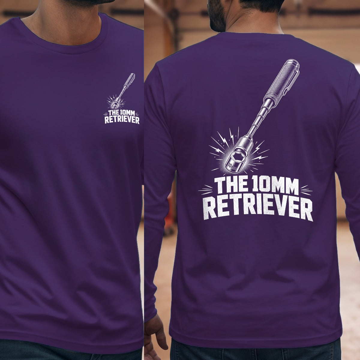Purple | Front & Back