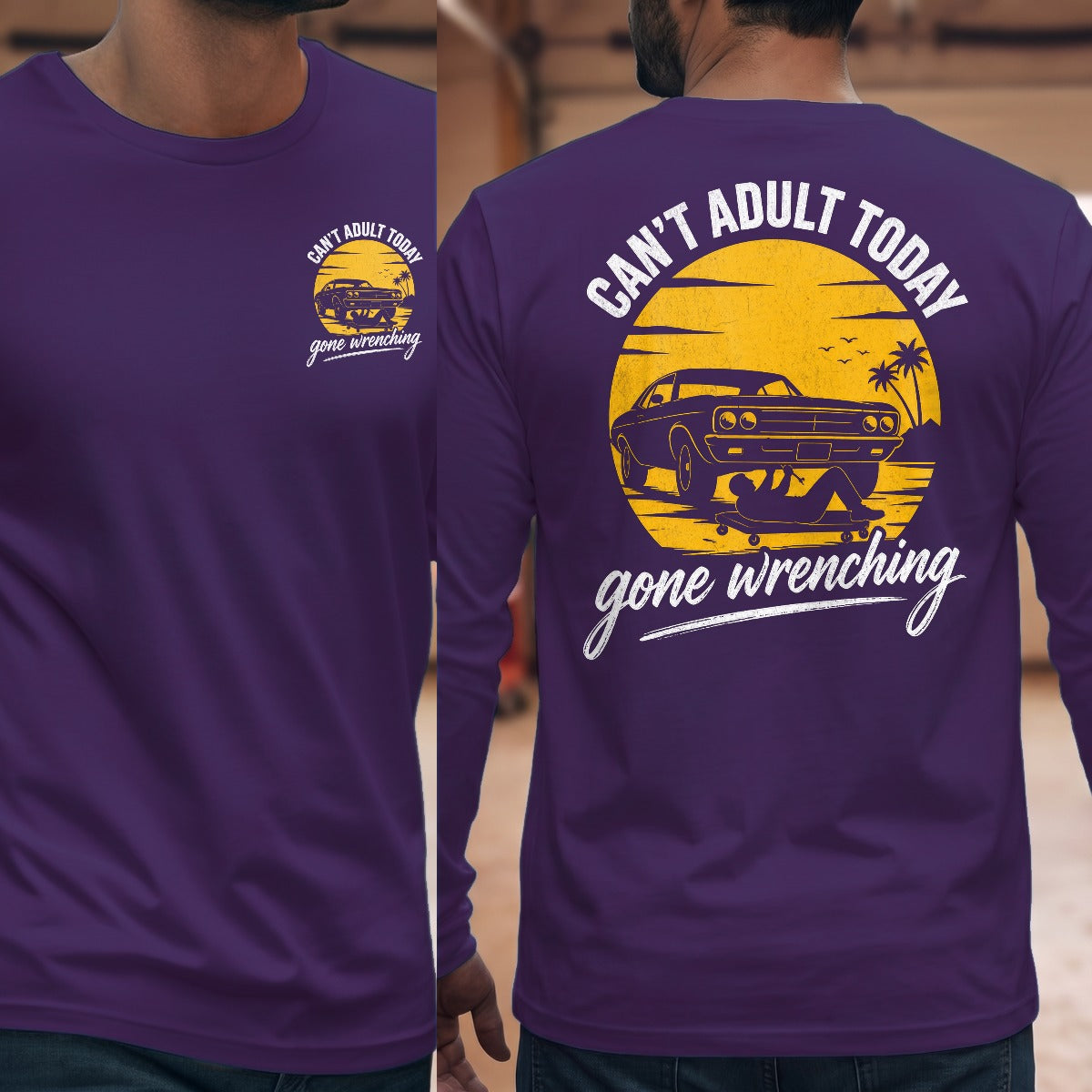 Purple | Front & Back
