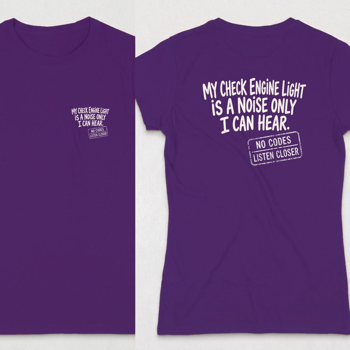 Purple | Front & Back