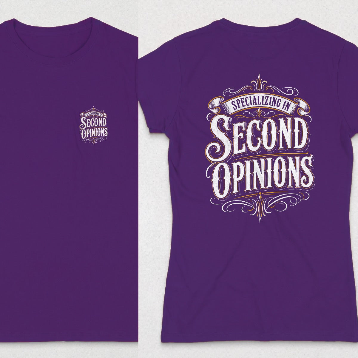 Purple | Front & Back