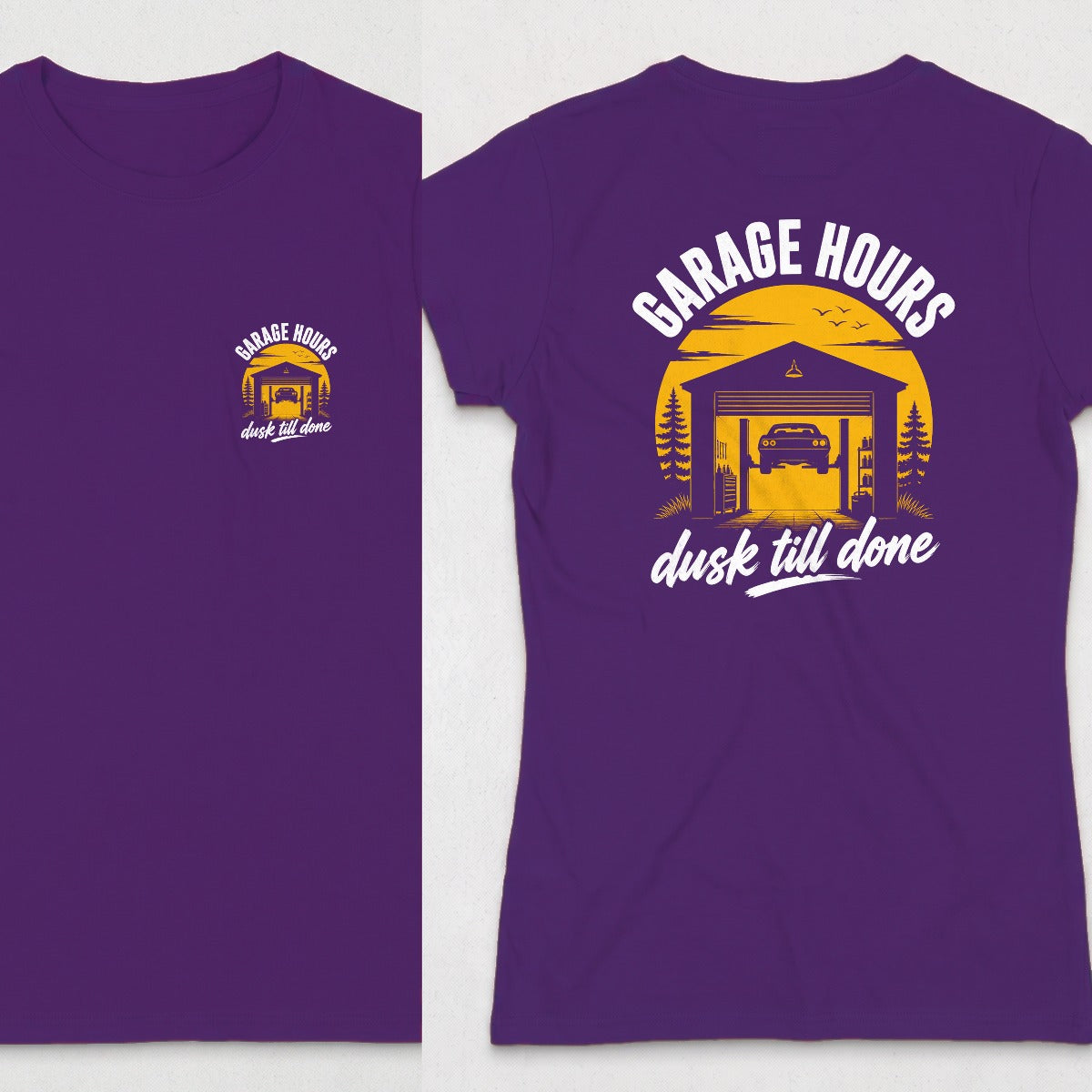 Purple | Front & Back