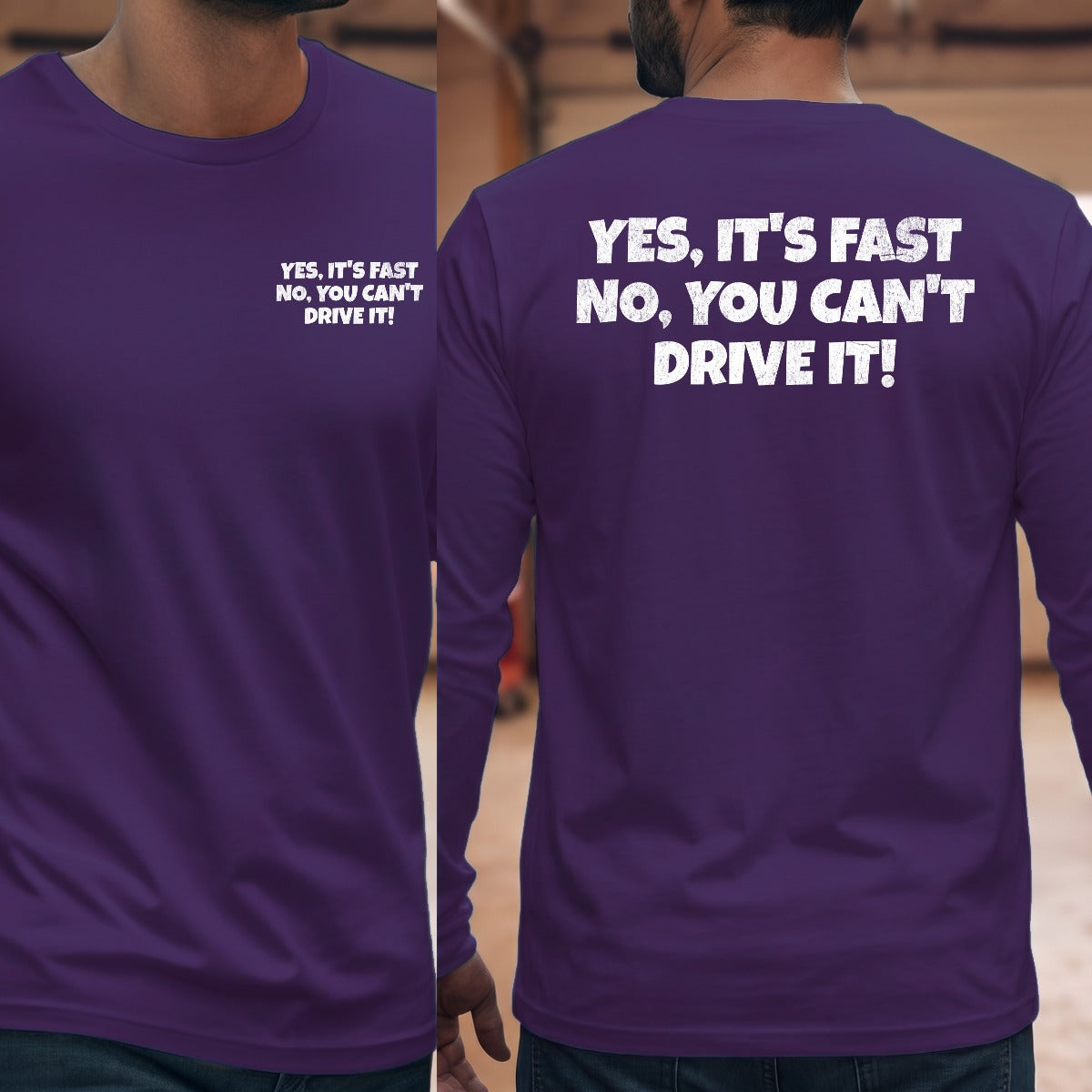 Purple | Front & Back