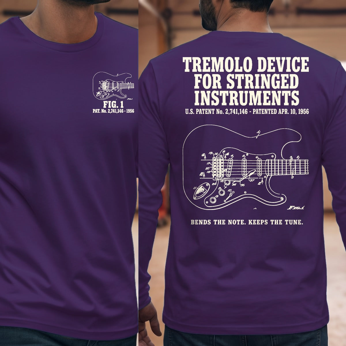 Purple | Front & Back