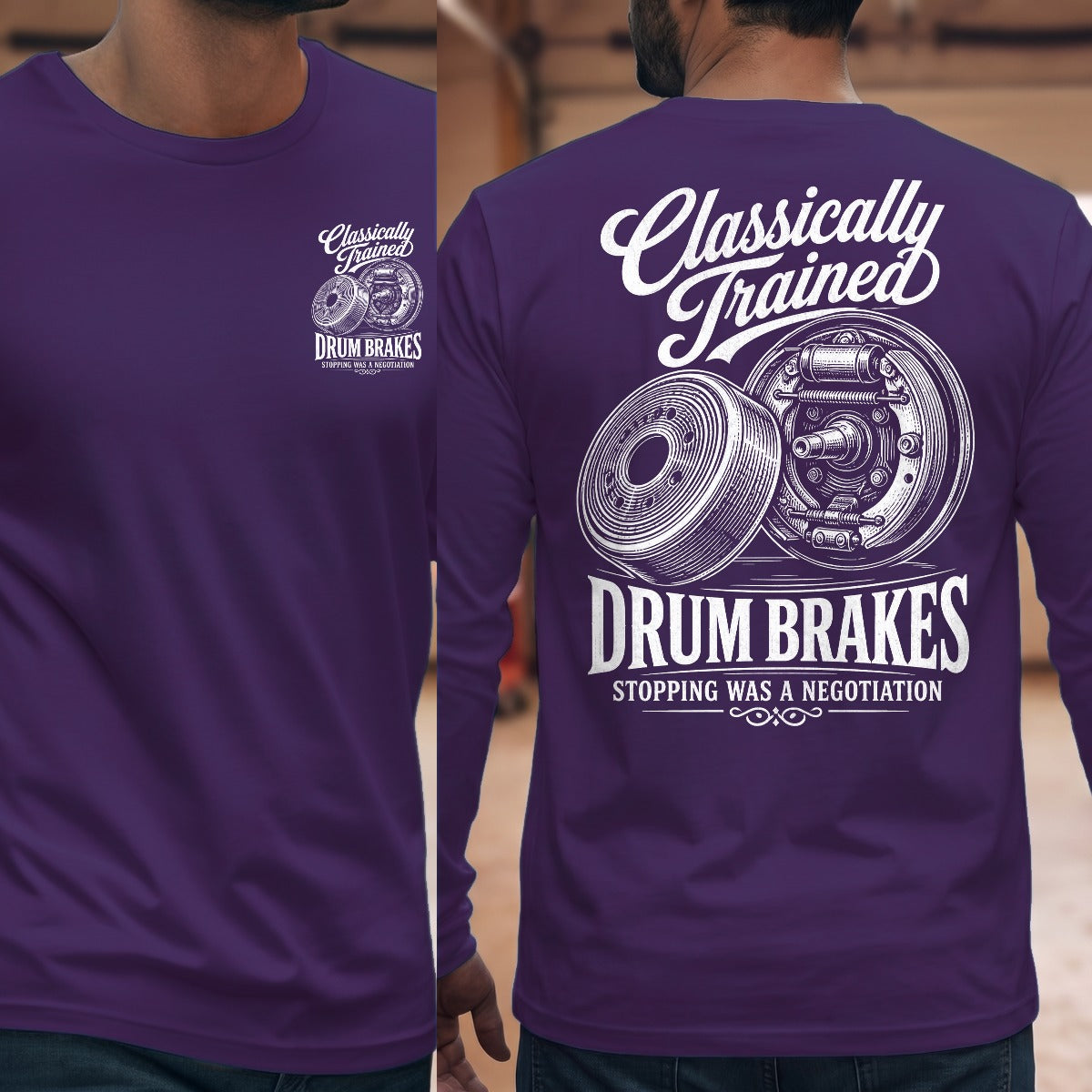 Purple | Front & Back