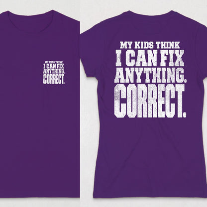 Purple | Front & Back