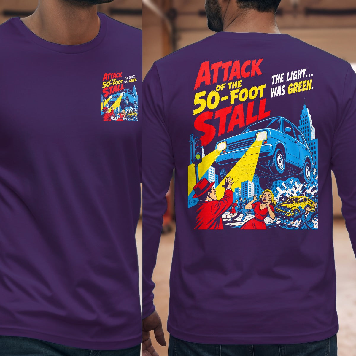Purple | Front & Back