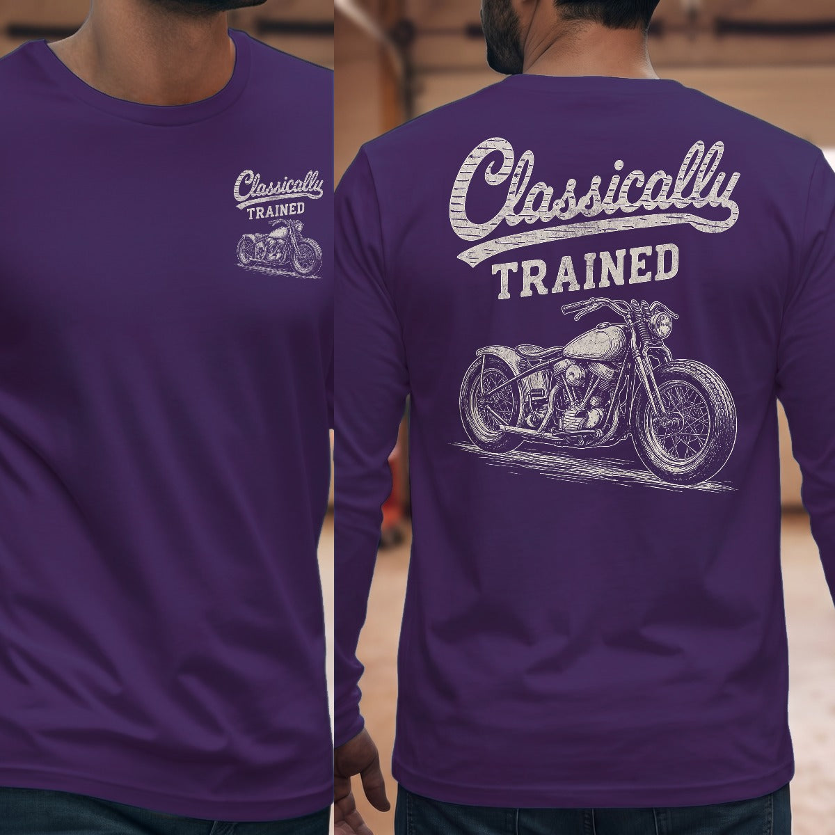 Purple | Front & Back