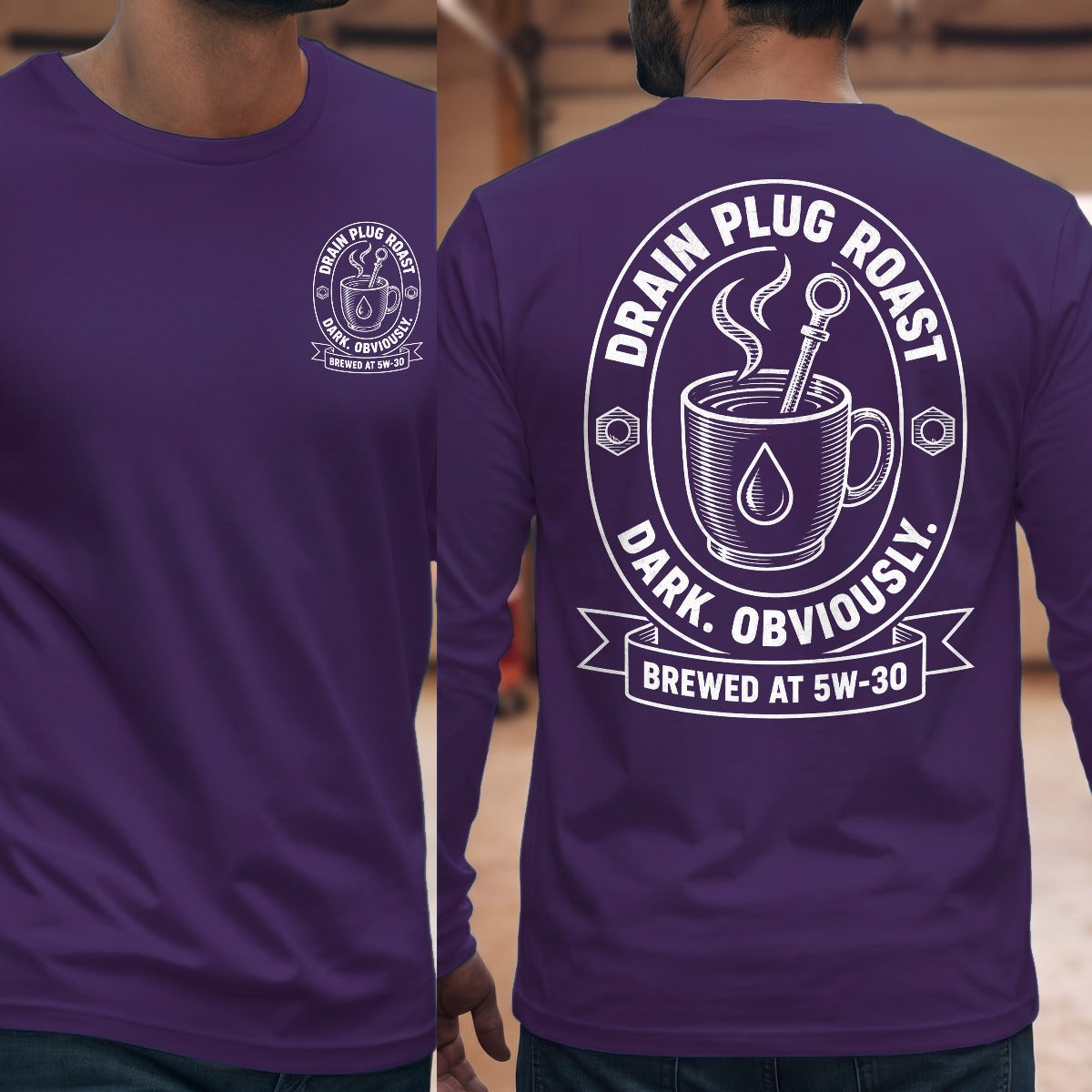 Purple | Front & Back
