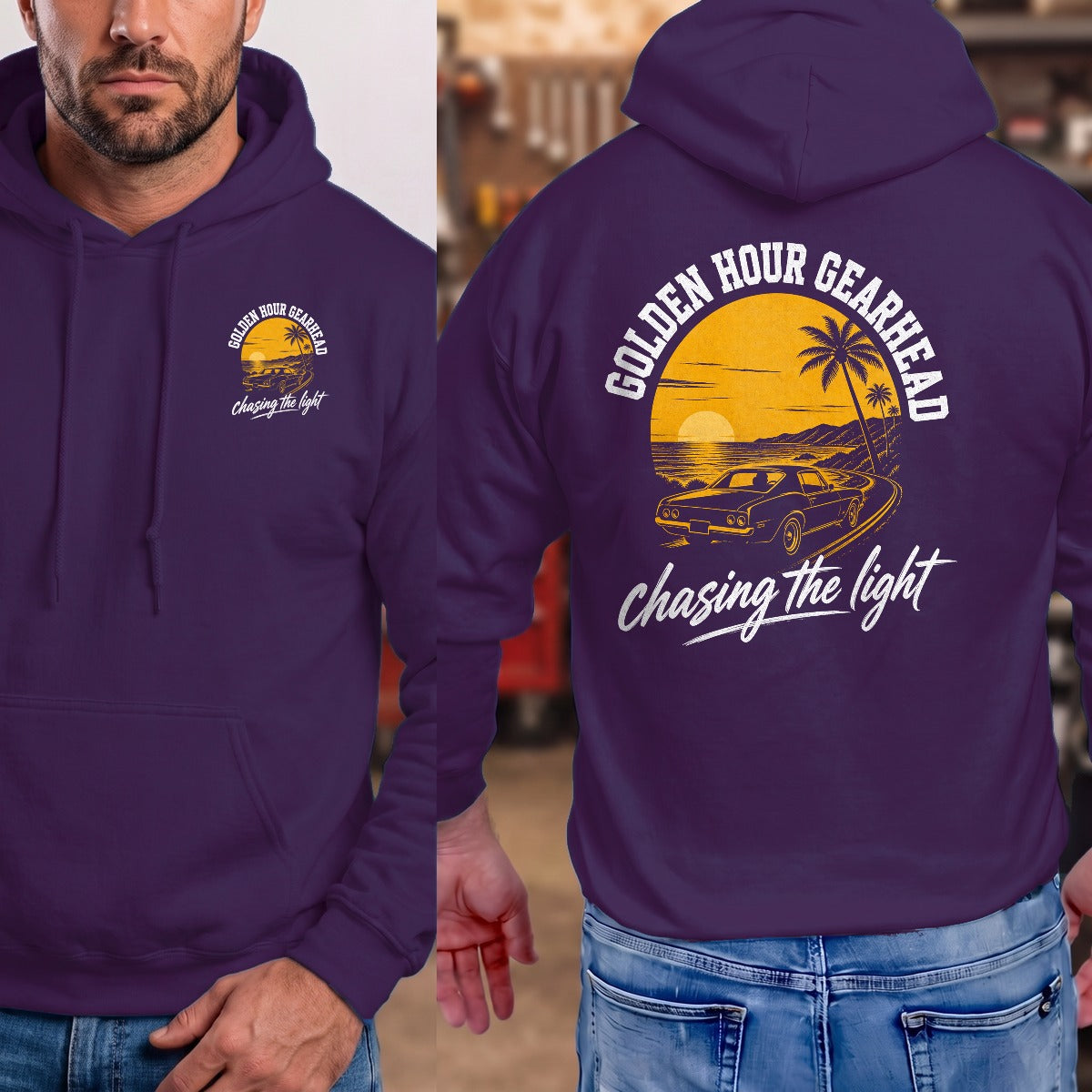 Purple | Front & Back