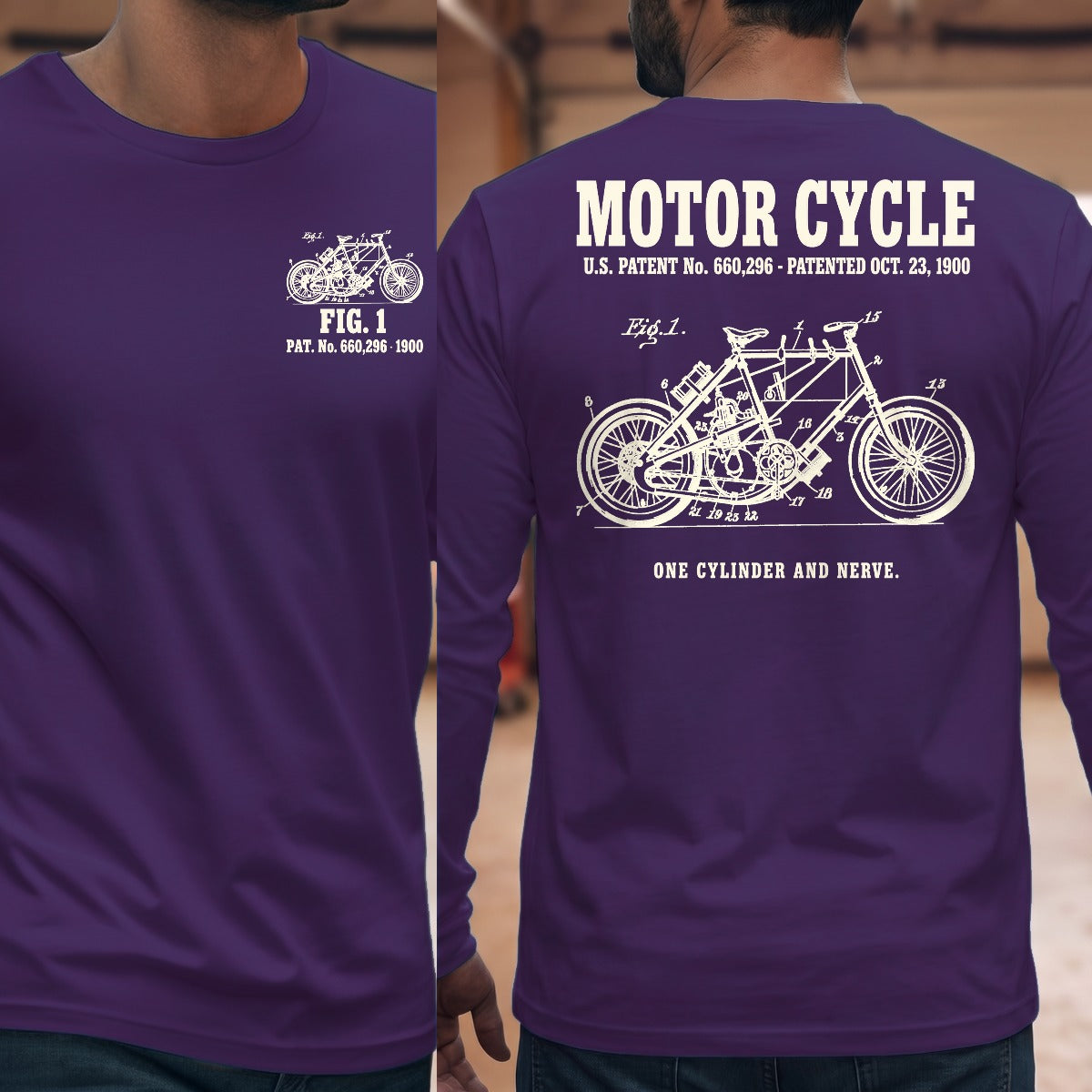 Purple | Front & Back