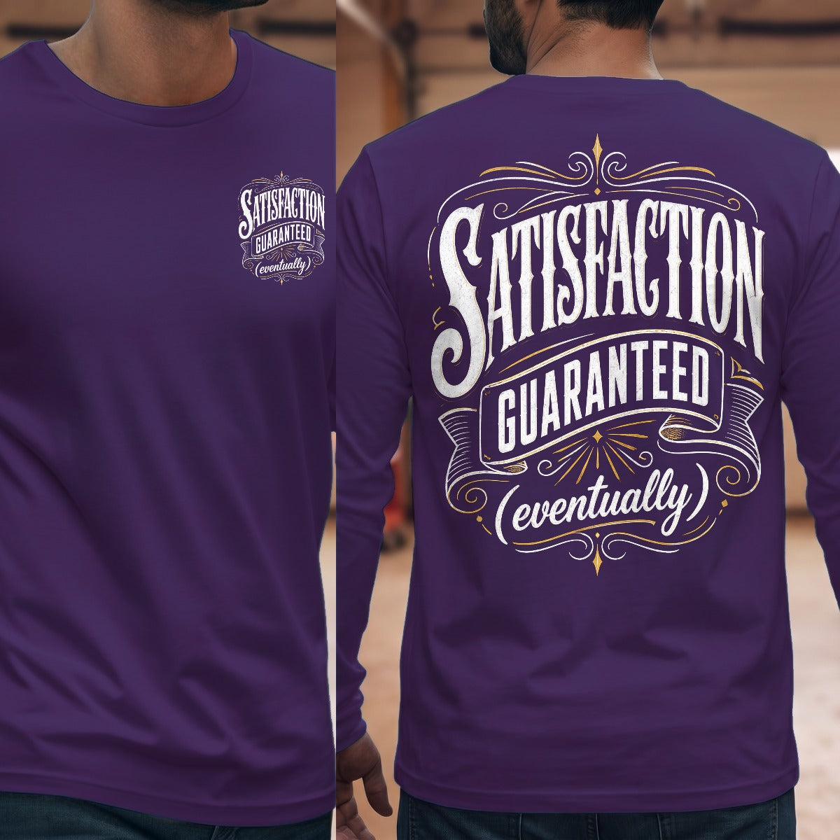 Purple | Front & Back
