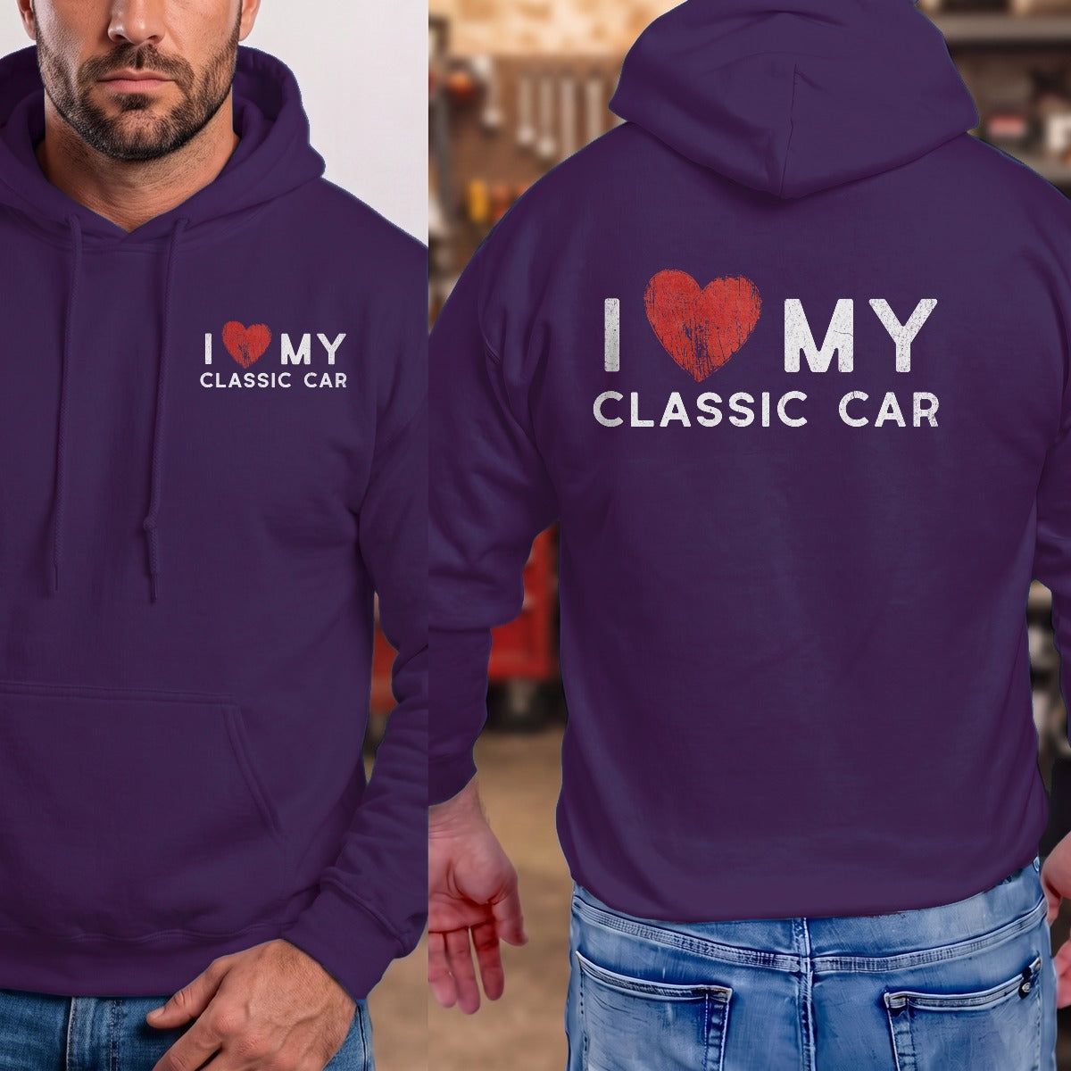 Purple | Front & Back